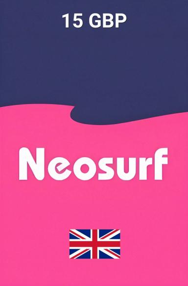 Neosurf 15 GBP Gift Card cover image
