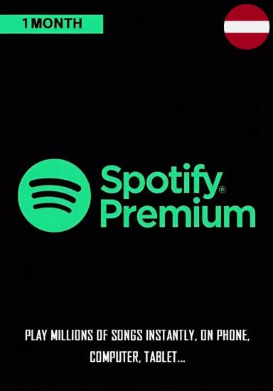Spotify 1 Month LV Gift Card cover image
