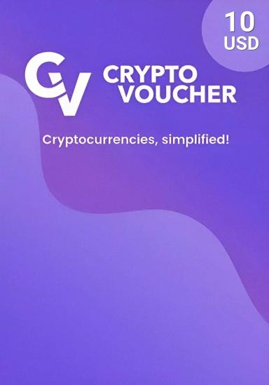 Crypto Voucher 10 USD Gift Card cover image