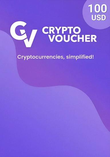 Crypto Voucher 100 USD Gift Card cover image