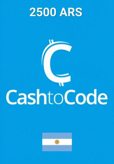 CashtoCode 2500 ARS Gift Card cover image