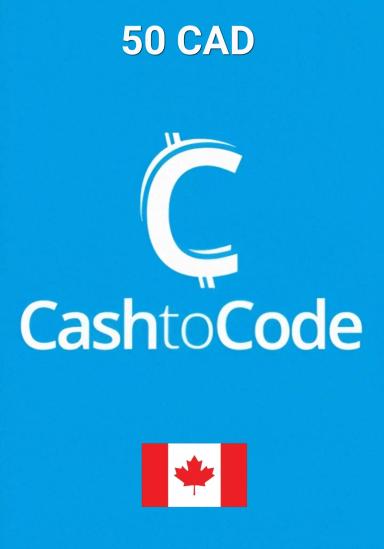 CashtoCode 50 CAD Gift Card cover image